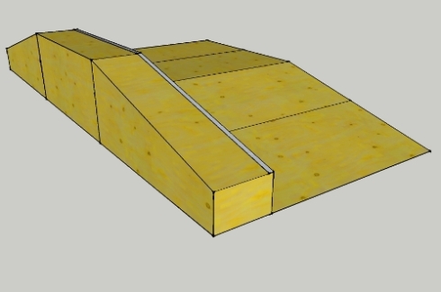 Fun Box Skate Ramp