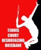 Tennis court resurfacing